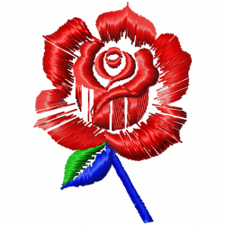 Flowers And Tree Embroidery Design 3